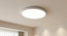 ceiling light height illusion