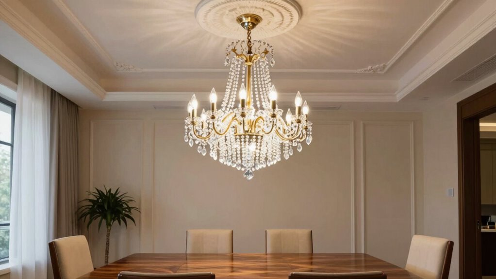 chandelier height impacts ambiance