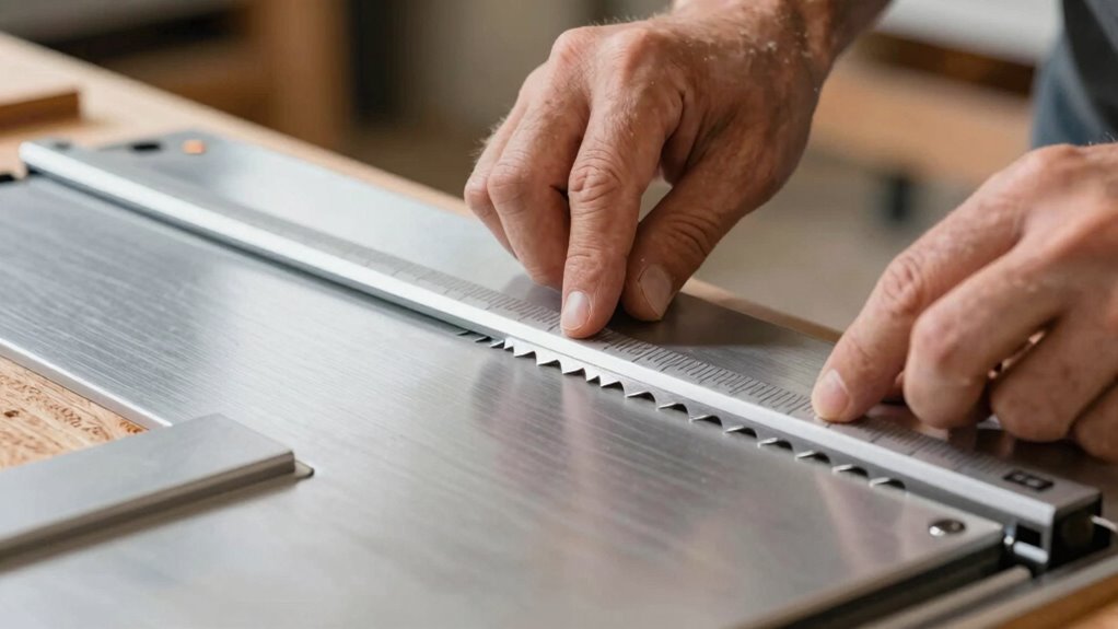 check blade height carefully