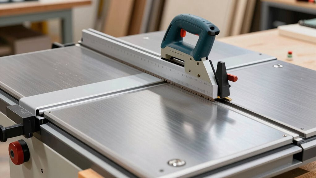 check fence and gauge