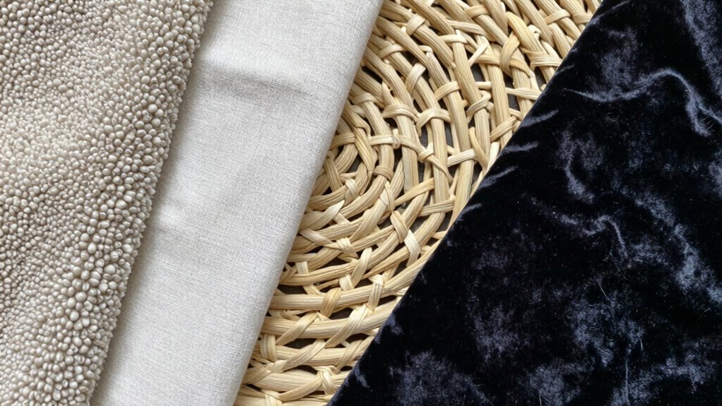 choose textures for interiors