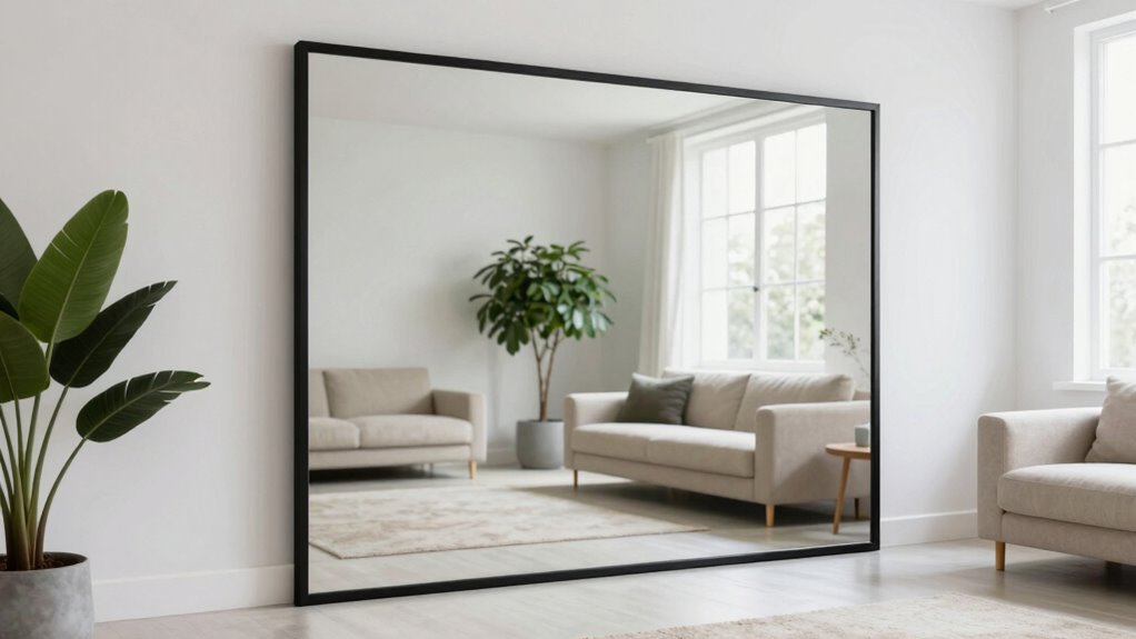 choosing the right oversized mirror