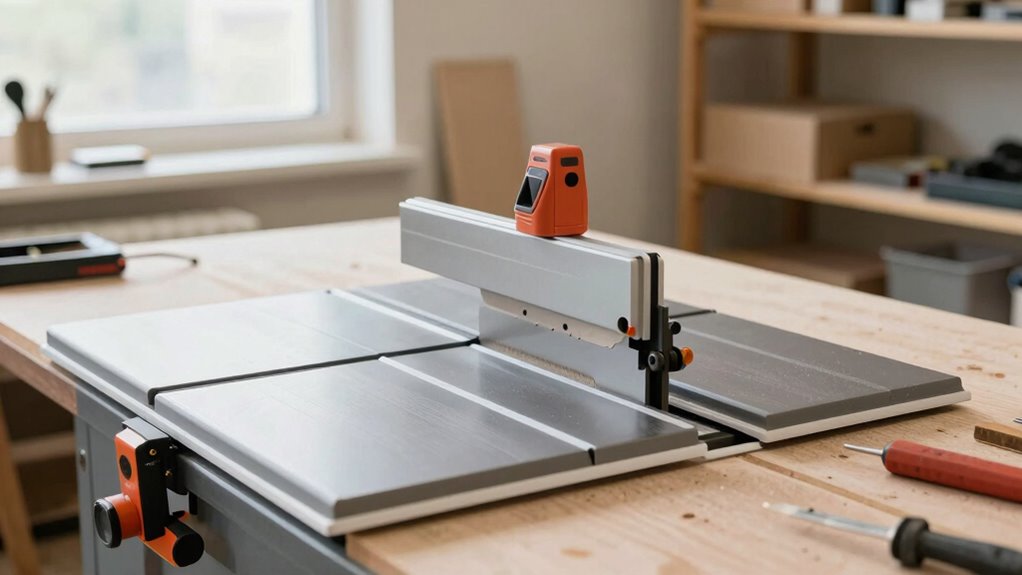 clear workspace before cutting