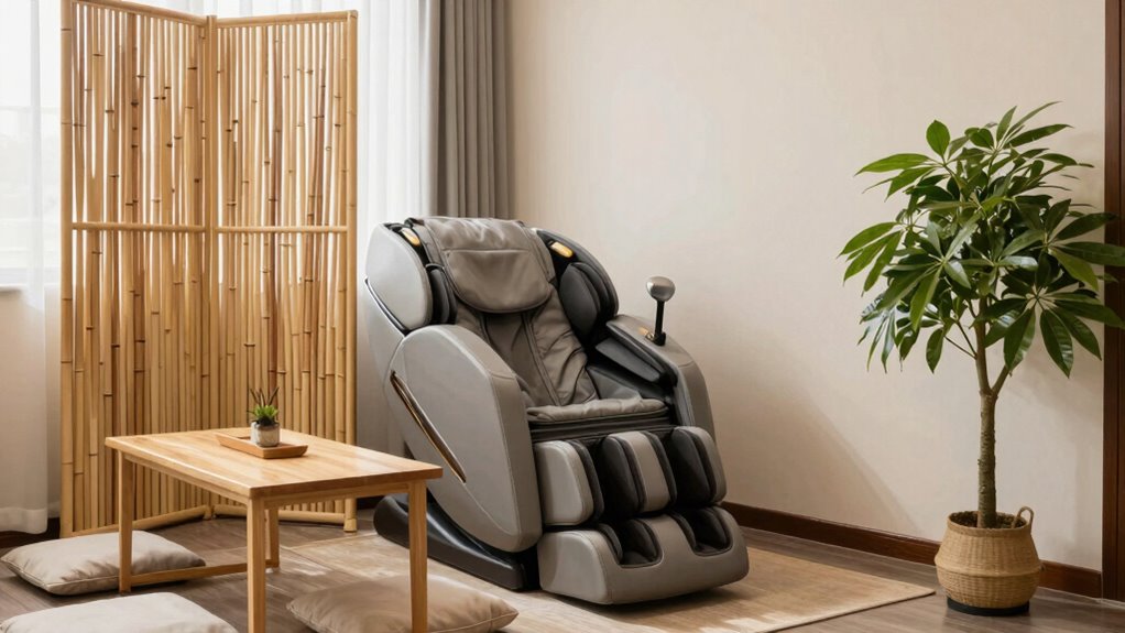 create tranquil relaxation space