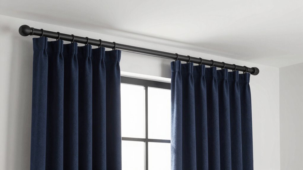 curtain rod selection factors