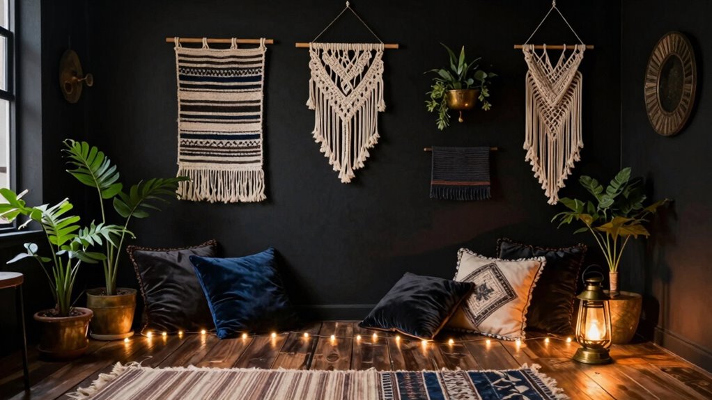 dark hues create cozy sophistication