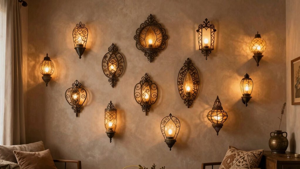 decor style lighting installation