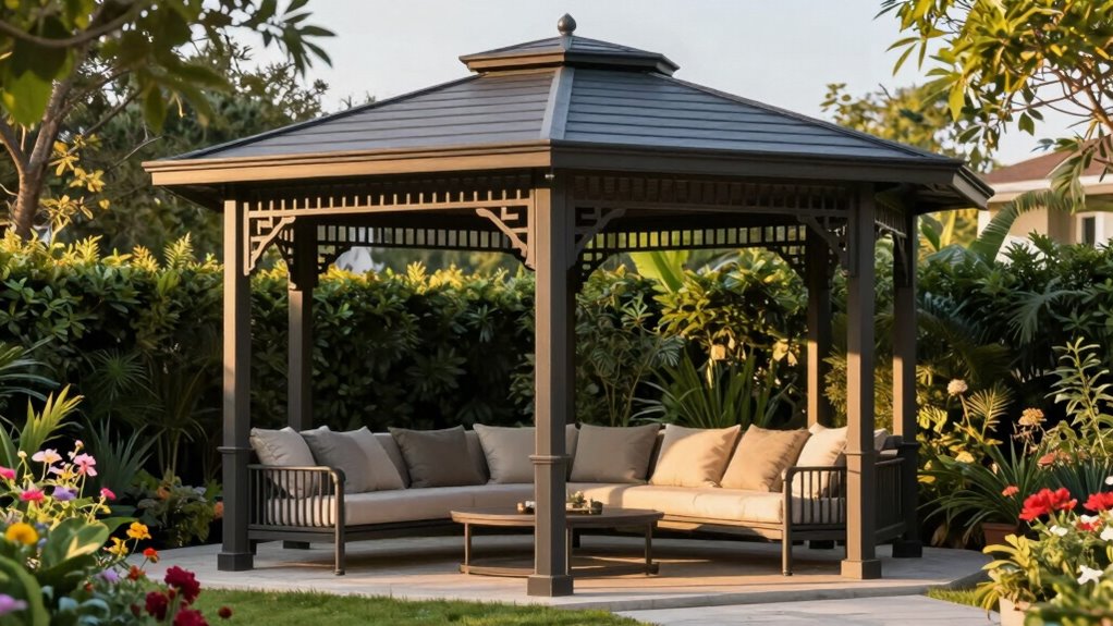 durable weather resistant gazebo features