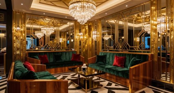 elegant art deco borrowing