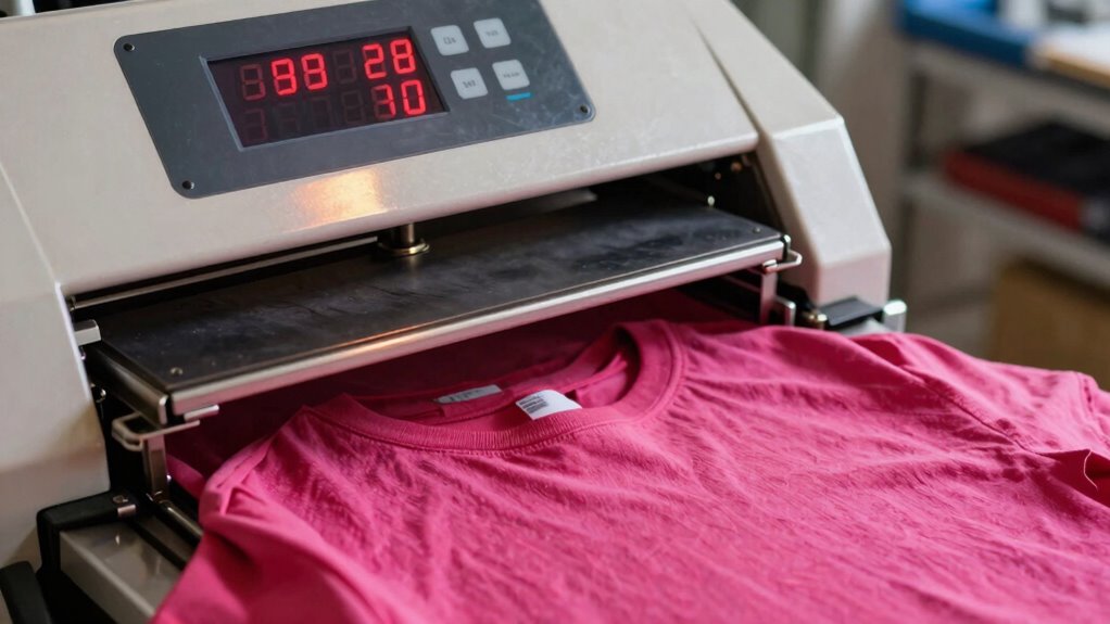 fabric specific heat transfer settings