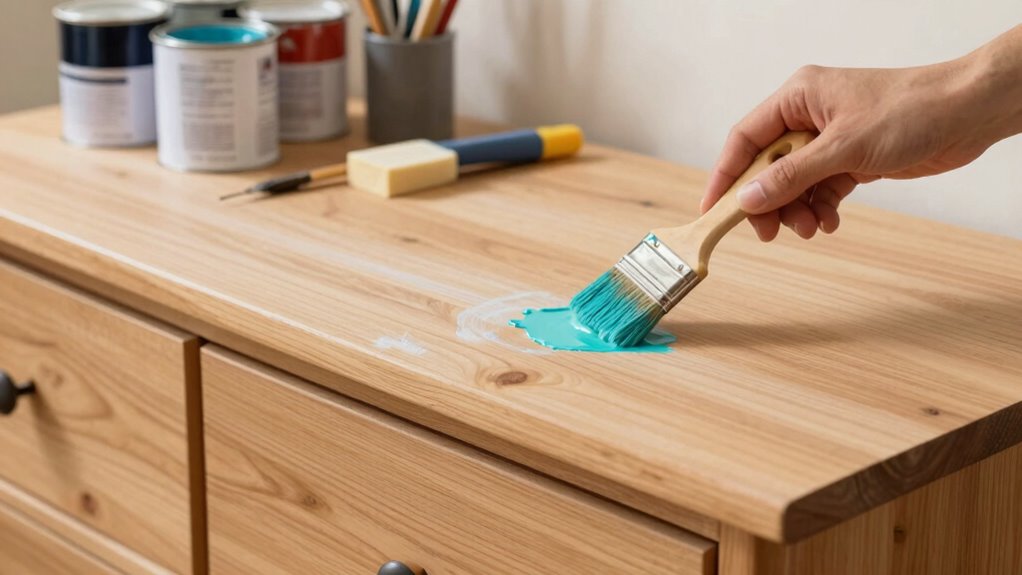 fix furniture painting mistakes