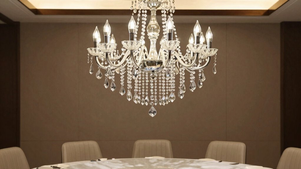 flexible chandelier height adjustment