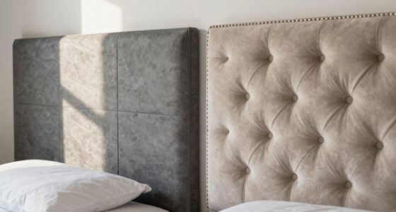 headboard placement comparison