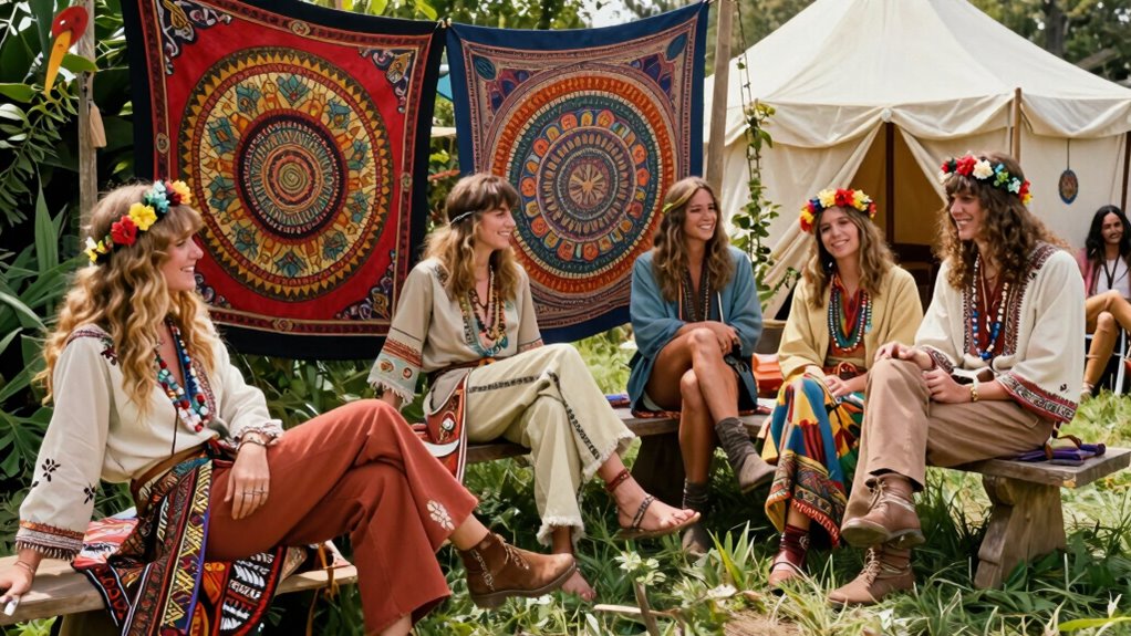 hippie style popularized boho