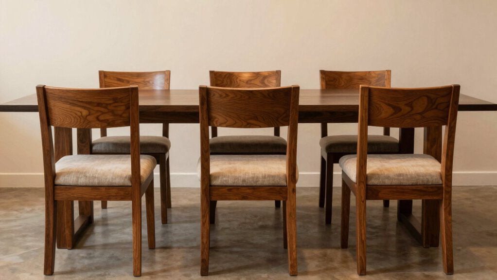 ideal chair spacing guidelines