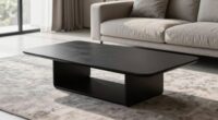 ideal coffee table height