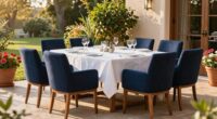 ideal outdoor dining arrangements