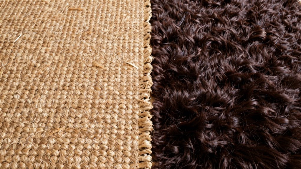 jute versus wool durability