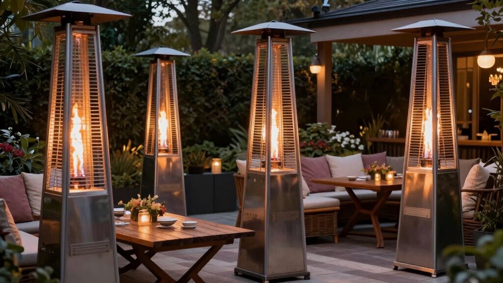 key factors for patio heaters