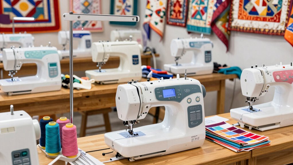 key quilting machine features