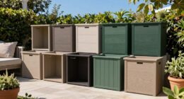 large deck box storage
