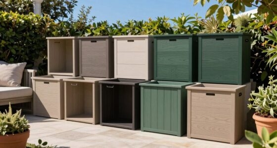 large deck box storage