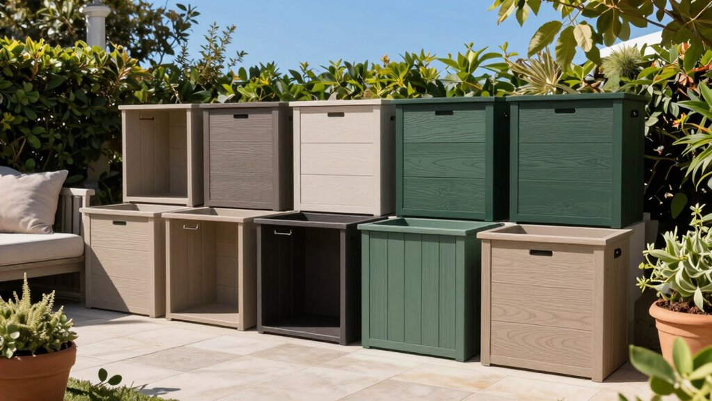 large deck box storage