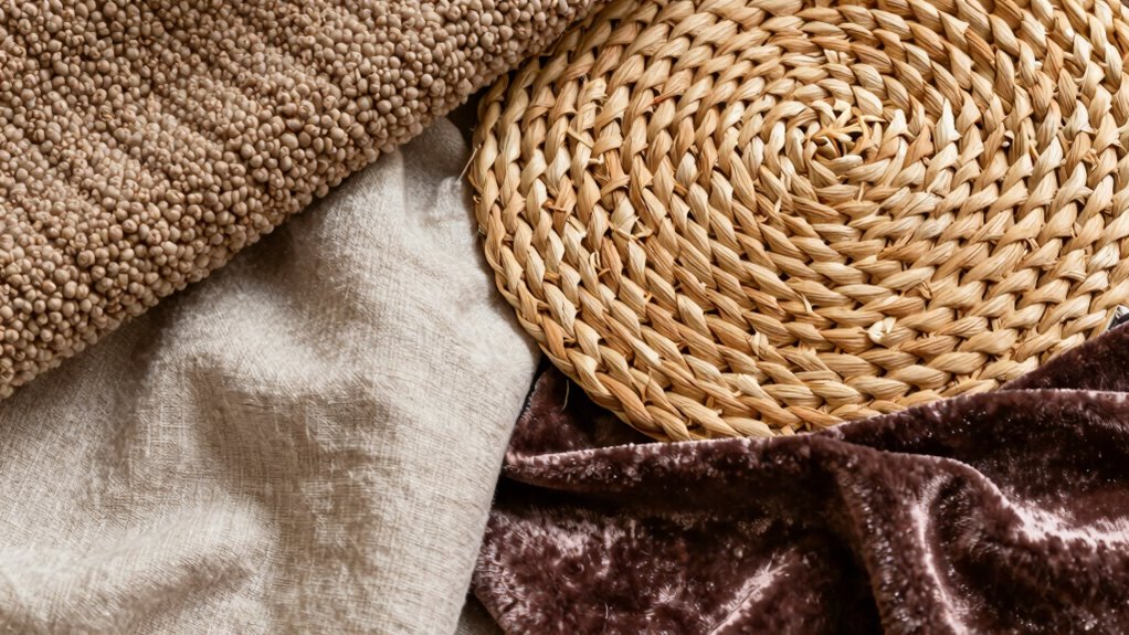 layered textural composition