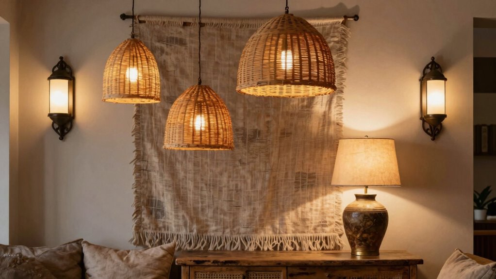 layered textured ambient lighting