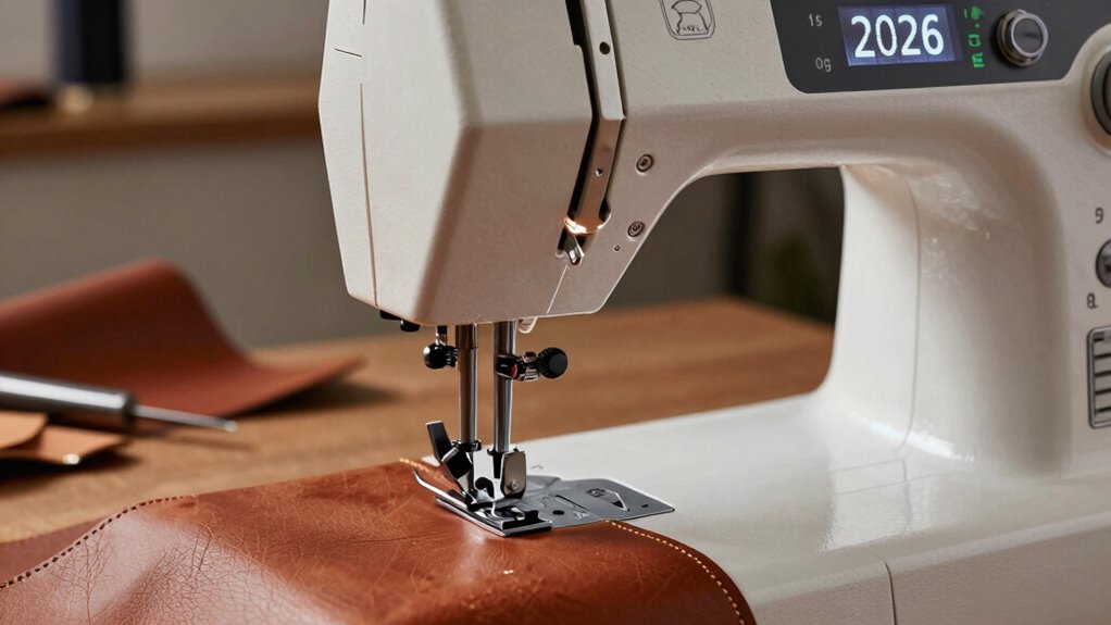 leather sewing machine selection
