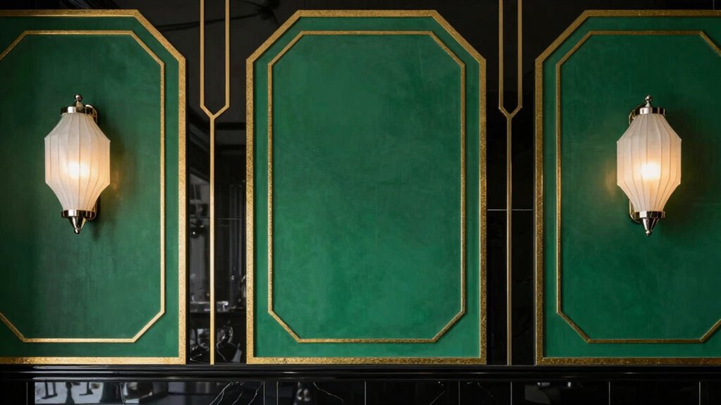 luxurious color and metallics