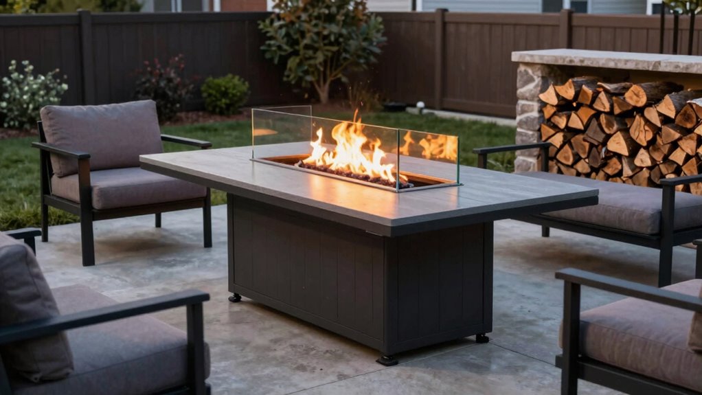 maintain proper fire safety distances