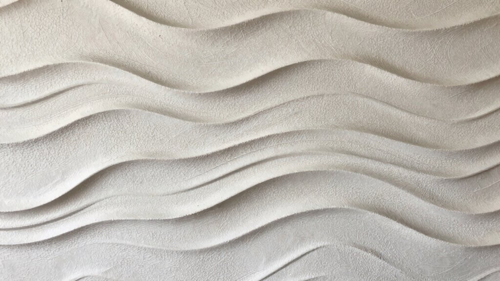 maintain textured wall cleanliness