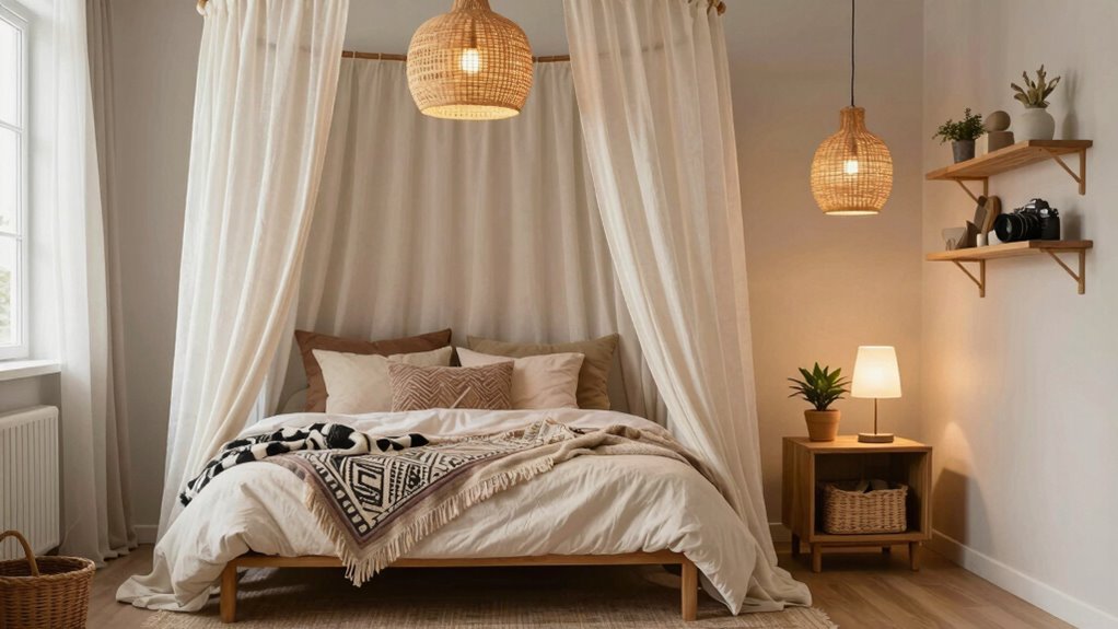 maximize small boho spaces