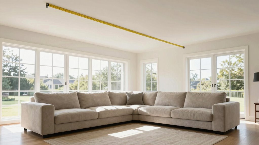 measure ceiling and clearance