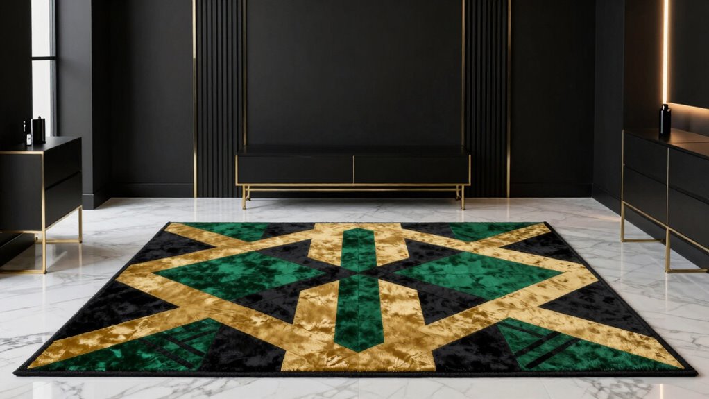 minimalist geometric pattern pairing