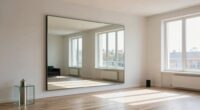 mirror placement enhances room spaciousness