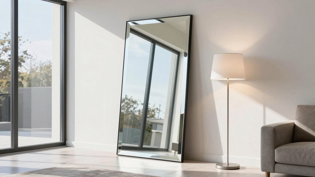 mirror placement maximizes illumination