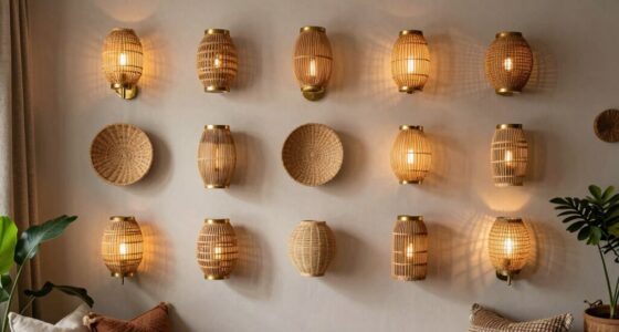 modern boho wall sconces