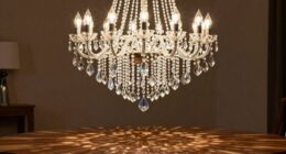 optimal chandelier hanging height