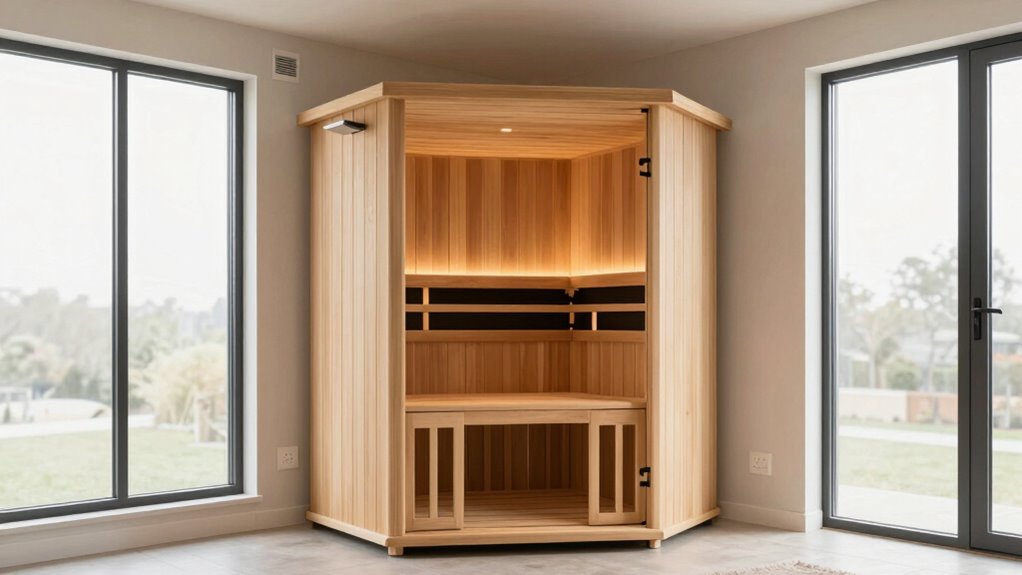 optimal sauna placement and safety