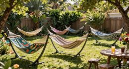 outdoor hammocks with stands