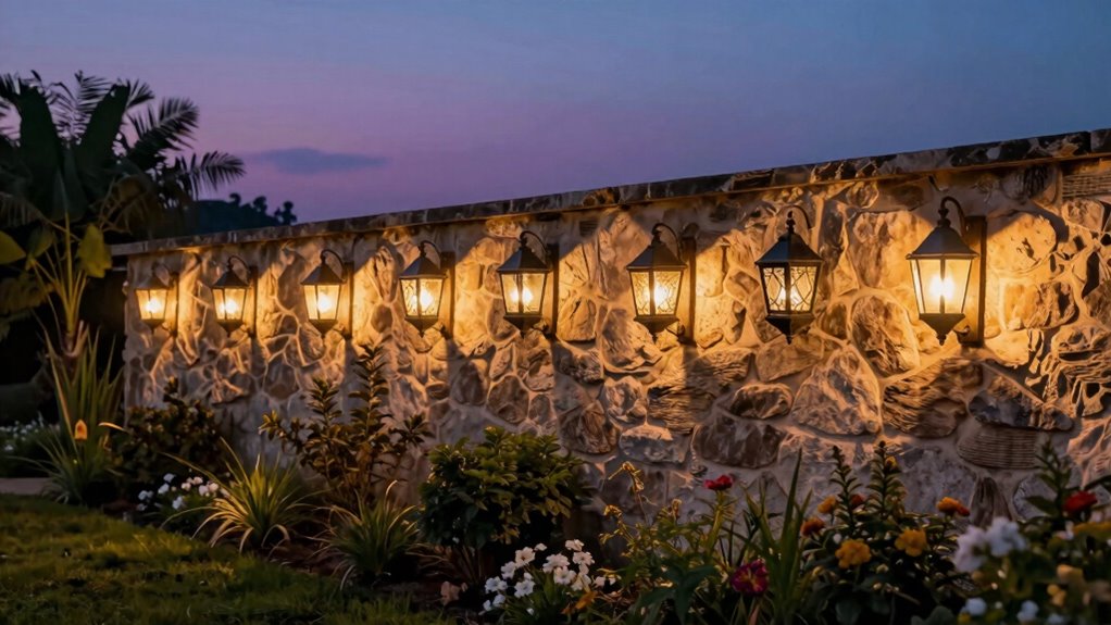 outdoor lantern wall lights