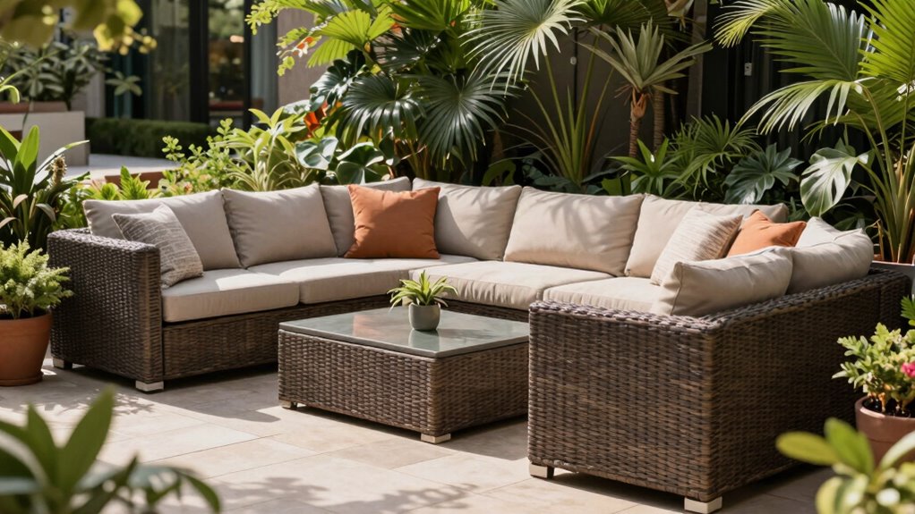 outdoor sectional selection factors