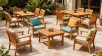 outdoor teak furniture sets