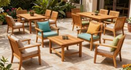 outdoor teak furniture sets