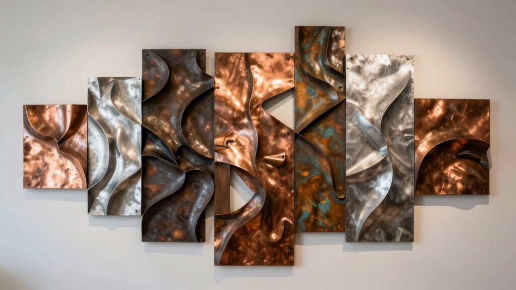 oversized metal wall art