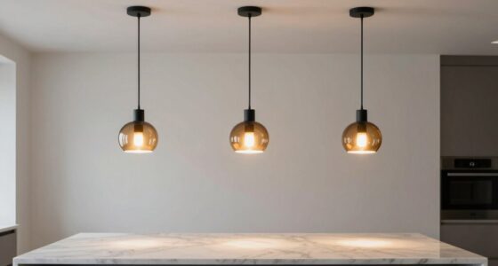 pendant spacing and height