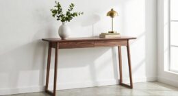 perfect entryway console sizing