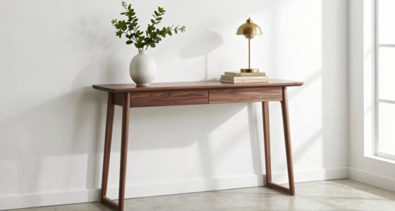 perfect entryway console sizing